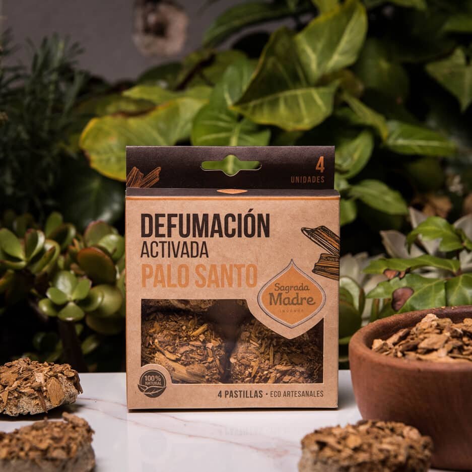 Pastilla Defumación Palo Santo Sagrada Madre