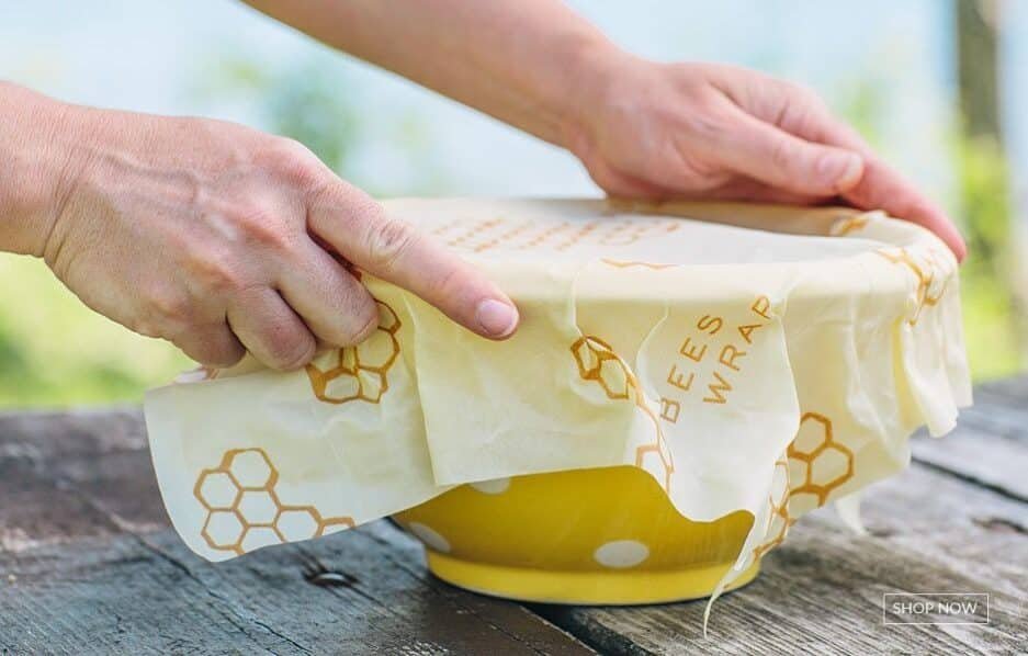 Pack de telas enceradas con cera de abeja para proteger y guardar alimentos