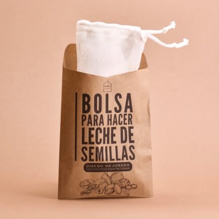 Bolsa Filtro para Leches Vegetales de Algodón