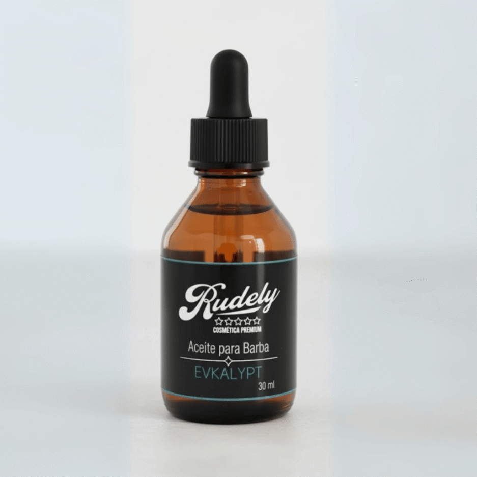 Aceite fortalecedero y crecimiento de barba Eucalipto Rudely