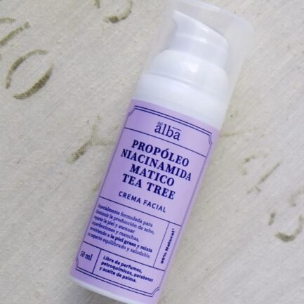 Crema Facial Propóleo, matico y tea tree - Del Alba 50ml