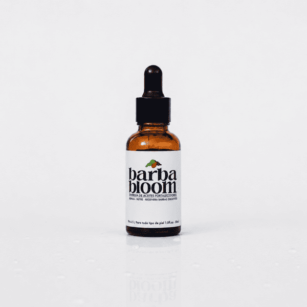 aceite de barba humectante de barba