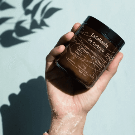 exfoliante corporal natural