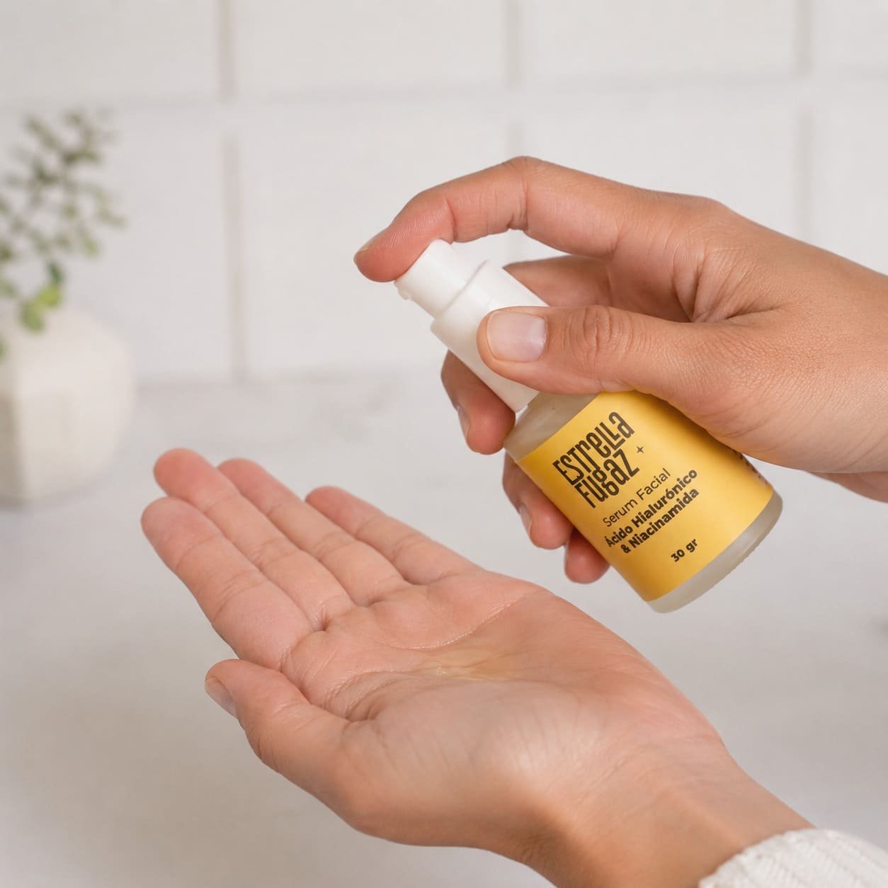 serum facial hidratante serun acido hialuronico niacinamida
