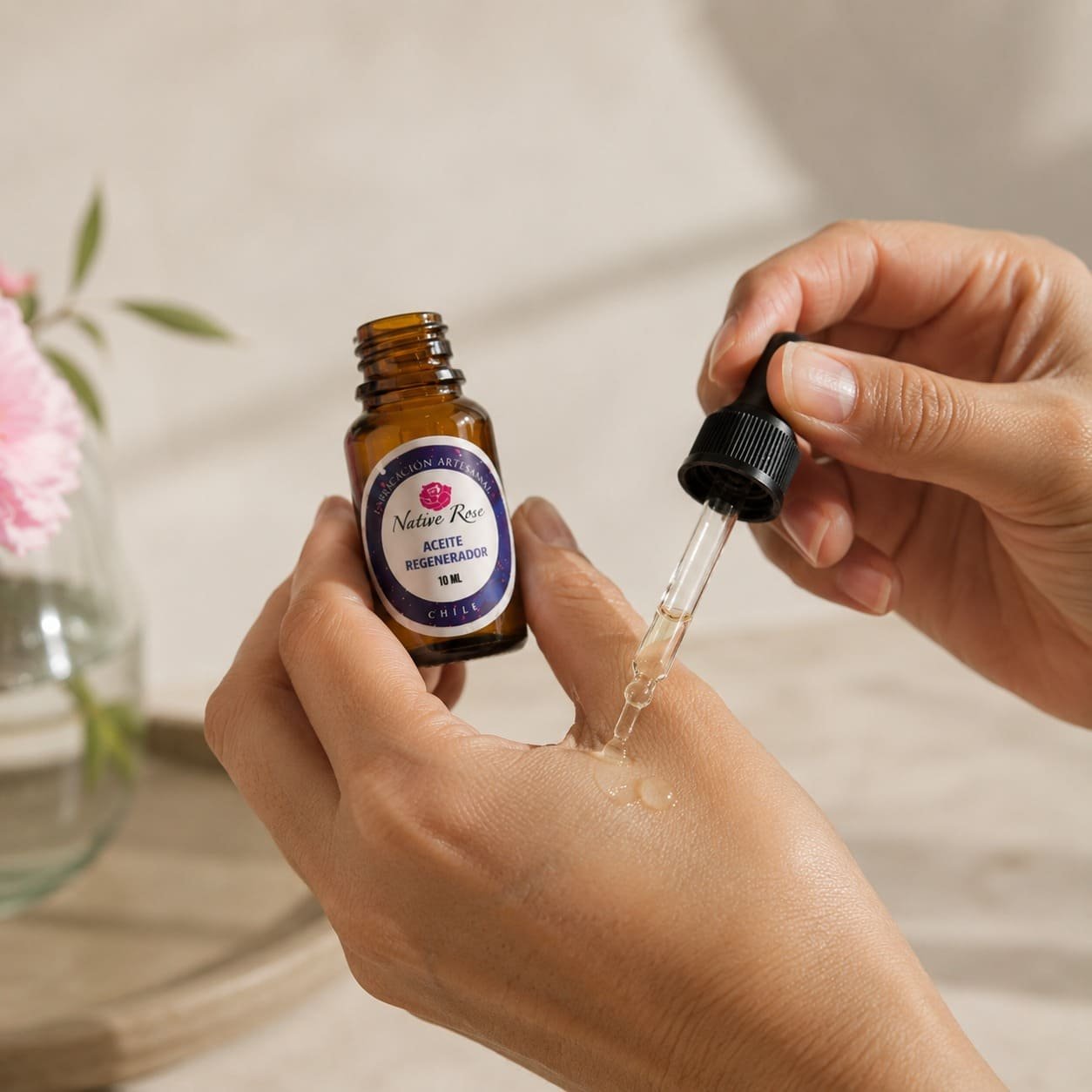 Elixir Regenerador Aceite Regenerador Rosa Damascena