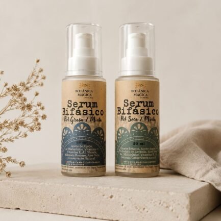 Serum bifasico para piel seca o grasa