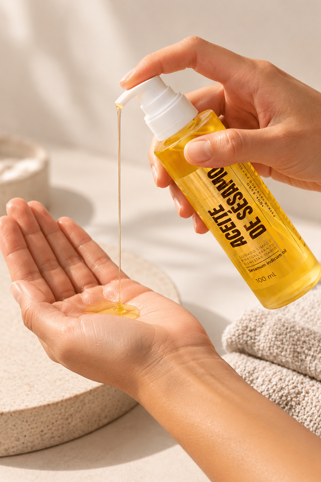 Aceite de Sésamo Cosmético