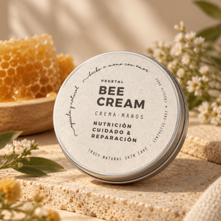 Crema de Manos con Miel y cera de Abejas