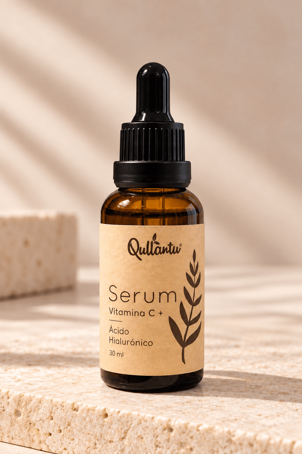 Serum Vit C AH Qullantu Serum Acido Hialuronico con vitamina C