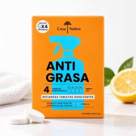 Anti Grasa Tabletas Disolventes - Casa Nativa