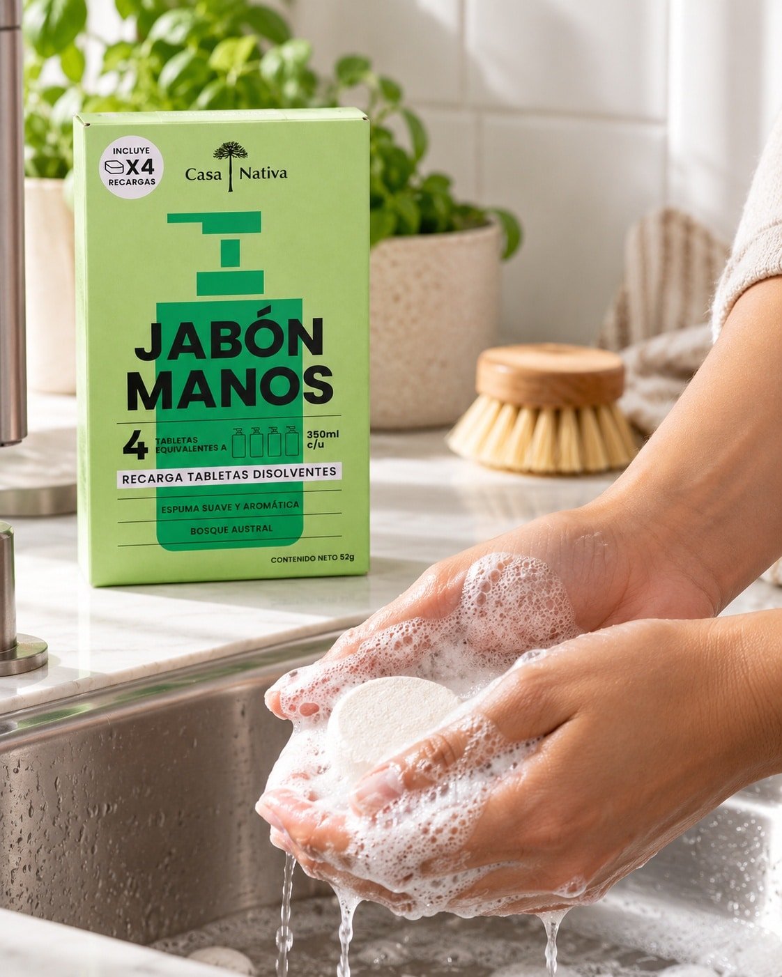 Jabon de manos Casa nativa