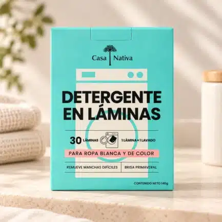 Detergente en Láminas - Brisa Primaveral - Casa Nativa